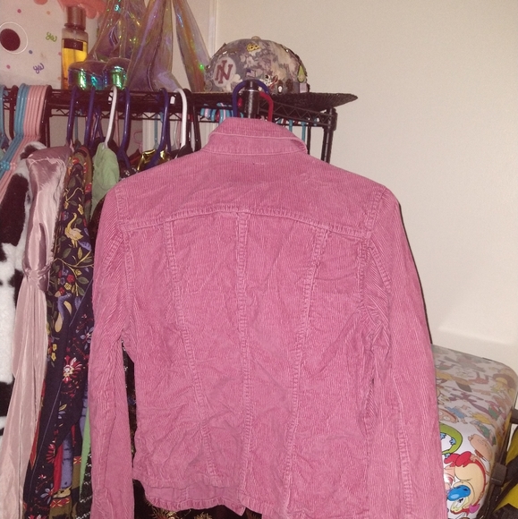 Guess women's pink cordoroy jacket - Picture 5 of 5